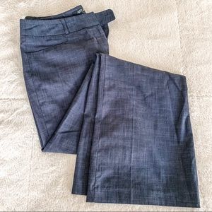 Apt 9 Plaid Flair Leg Work Pant High Waisted Size8